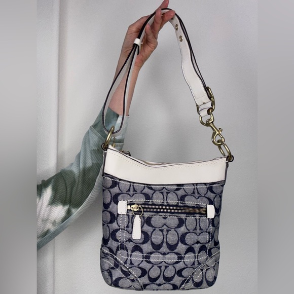 Coach Denim Bleecker Sufflette Y2K - Picture 6 of 16